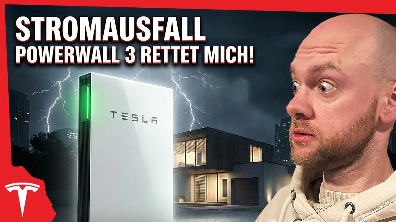 Blackout bei mir im Dorf! Wie mich die Tesla Powerwall 3 gerettet hat (Rückblick 2025)