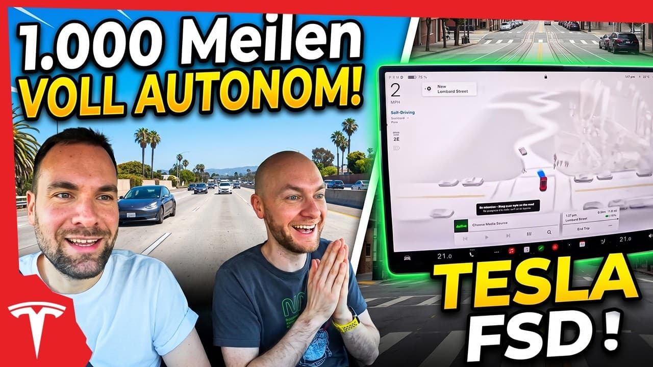 Tesla FSD in San Francisco, Alltagstest im Stadtverkehr