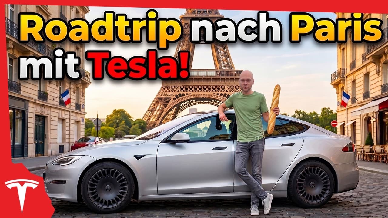 Tesla Model S Plaid im Langstreckentest nach Paris